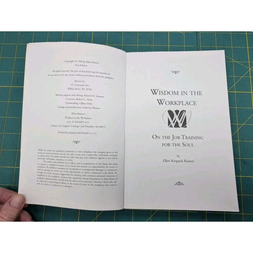 Wisdom in the Workplace Book